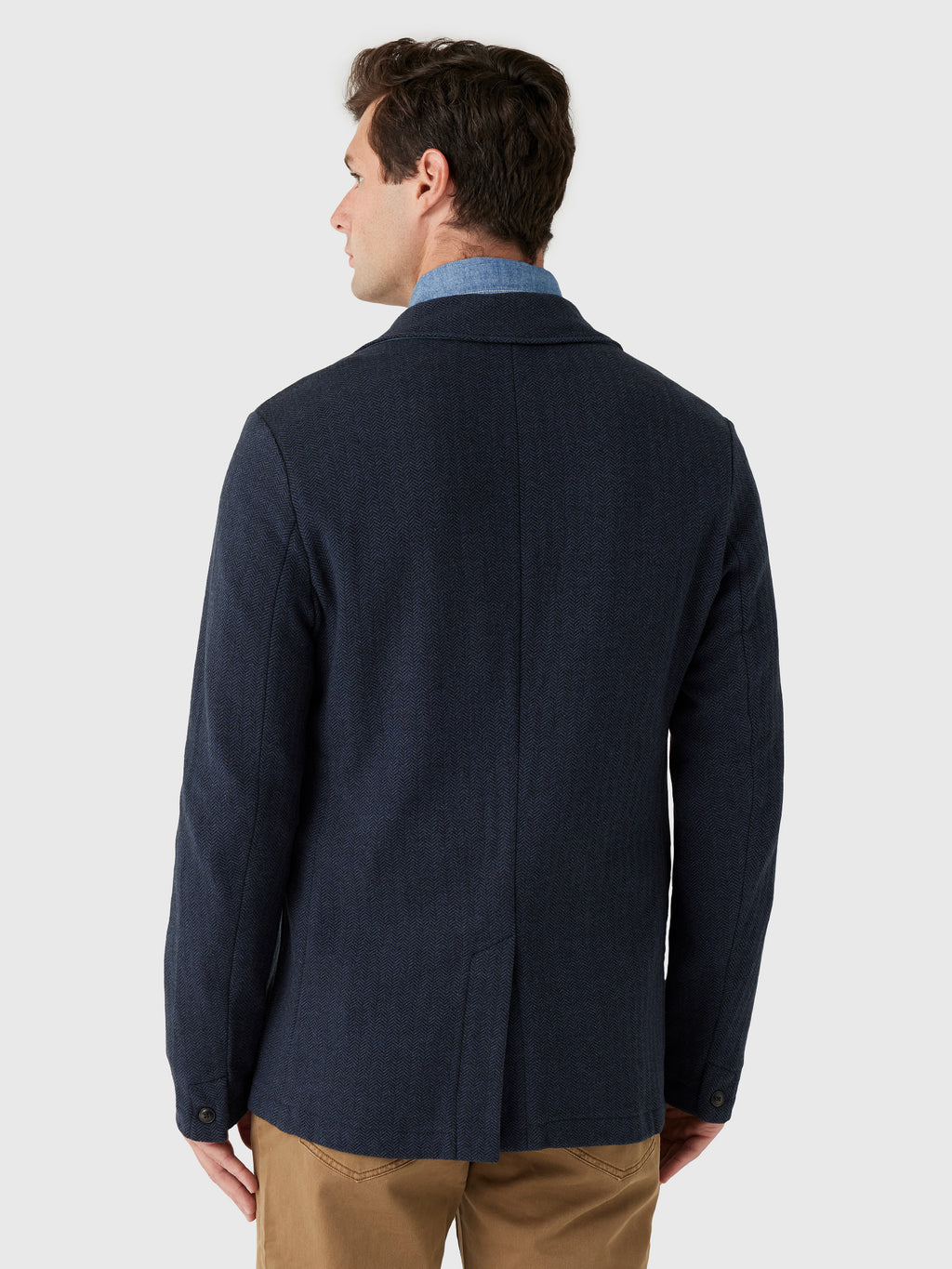 Faherty Brand Men's Inlet Knit Tweed Blazer - Saint Bernard