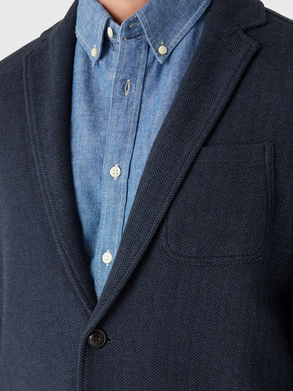 Faherty Brand Men's Inlet Knit Tweed Blazer - Saint Bernard