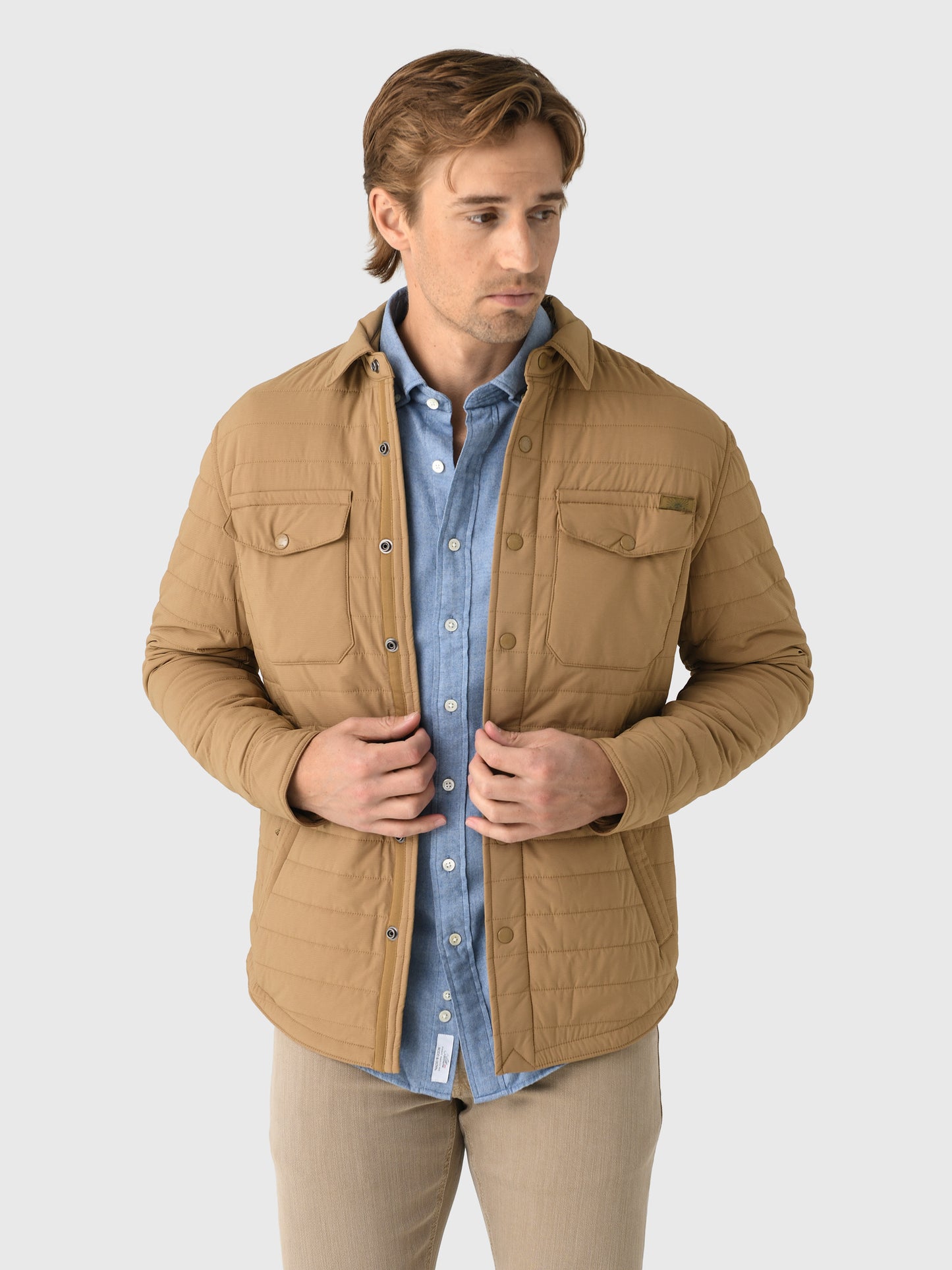 Faherty Brand Men's Horizon Series CPO - Saint Bernard