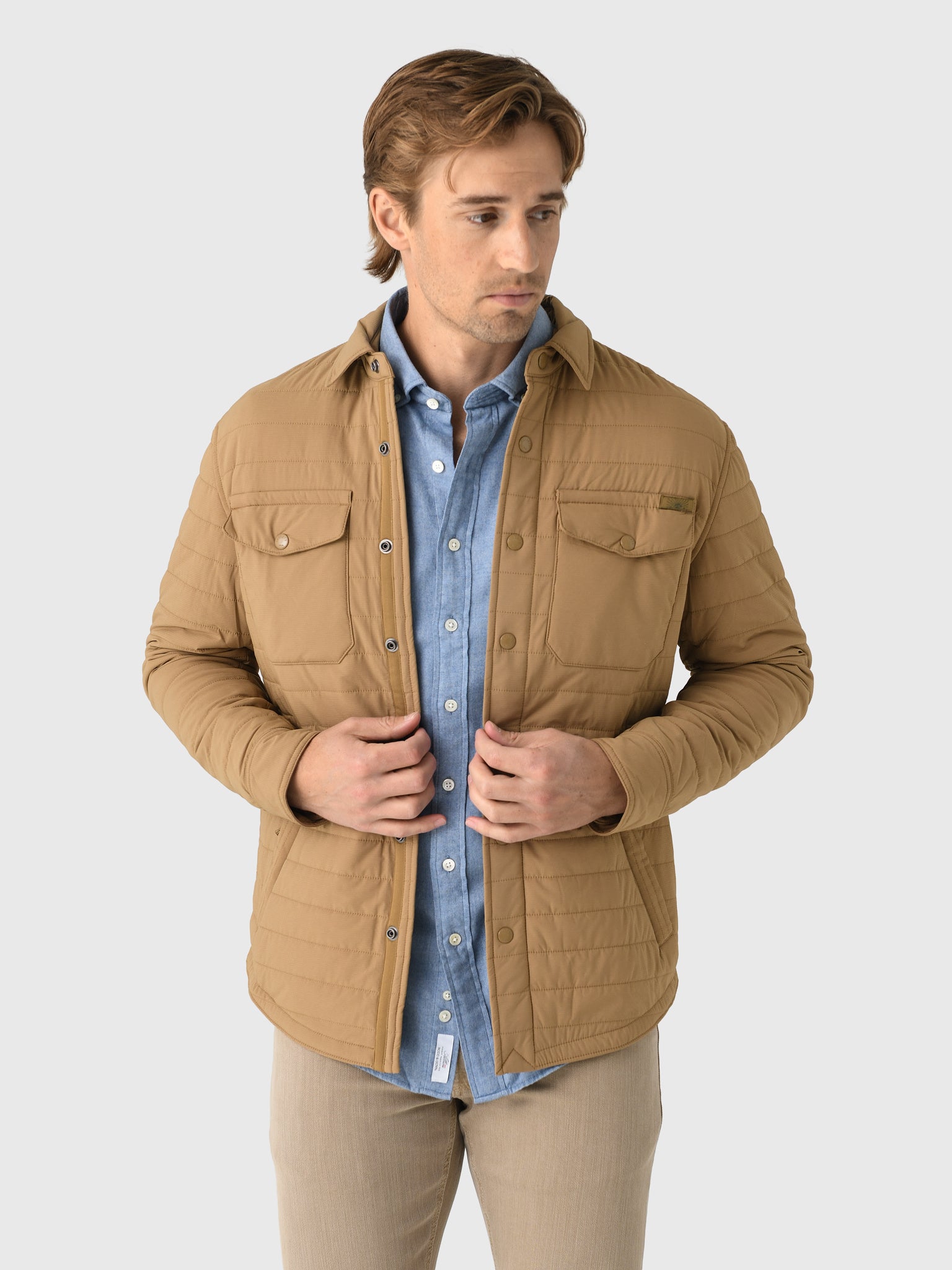 Faherty Brand Men's Horizon Series CPO - Saint Bernard