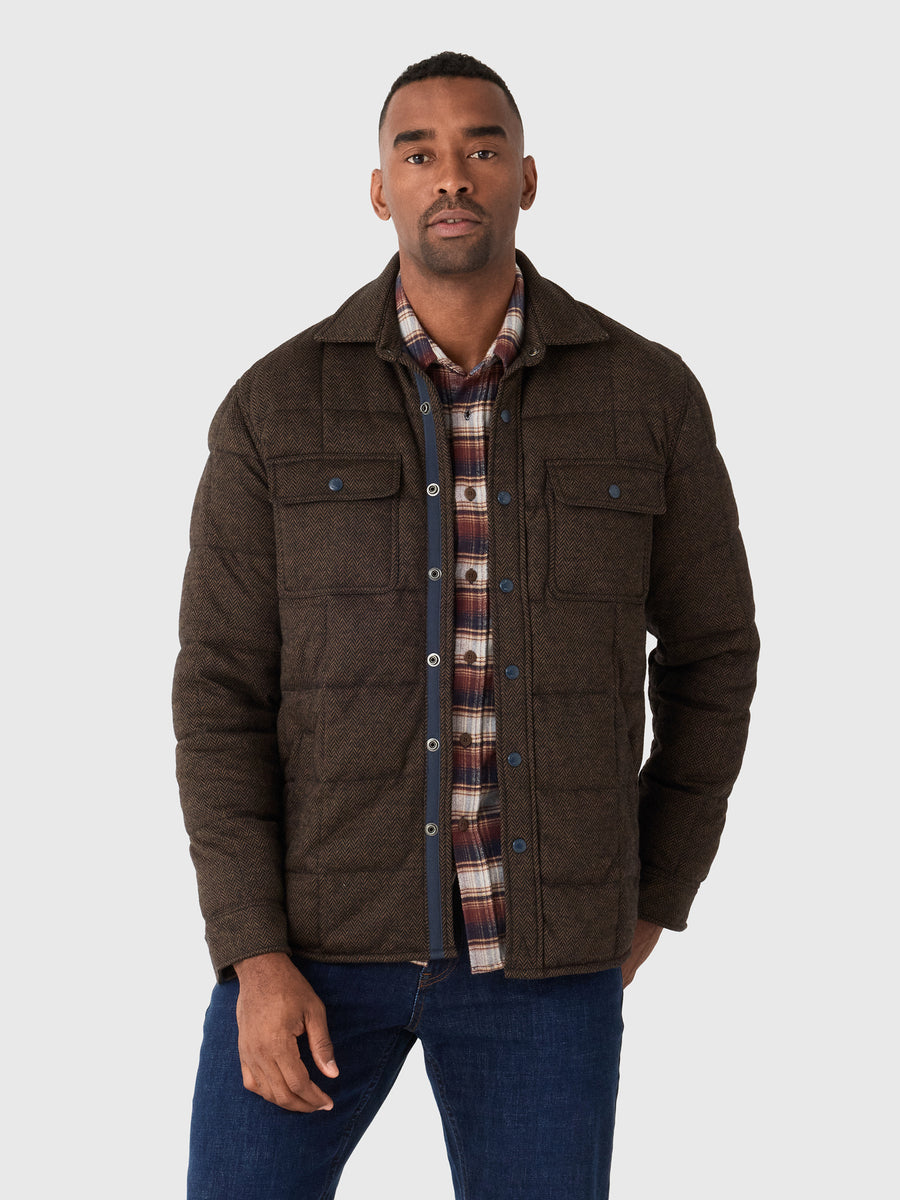 Faherty Brand Men's Teton Valley CPO Jacket - Saint Bernard