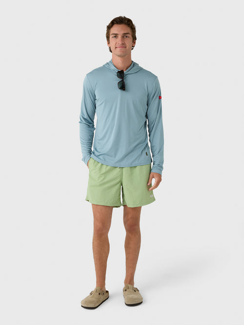 Bather Men's Solid Moss Swim Trunk