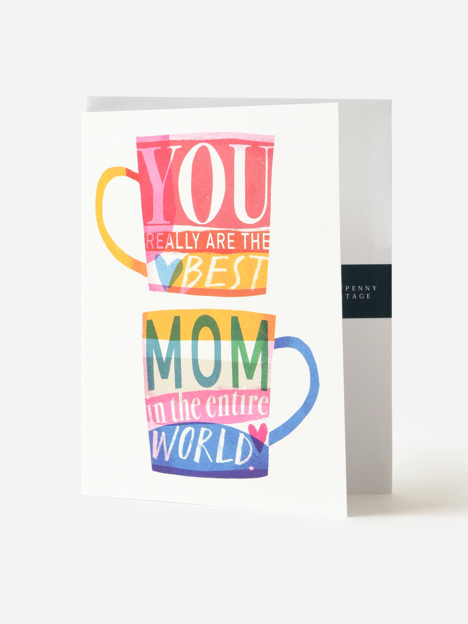 Half Penny Postage Mothers Day Card - Saint Bernard