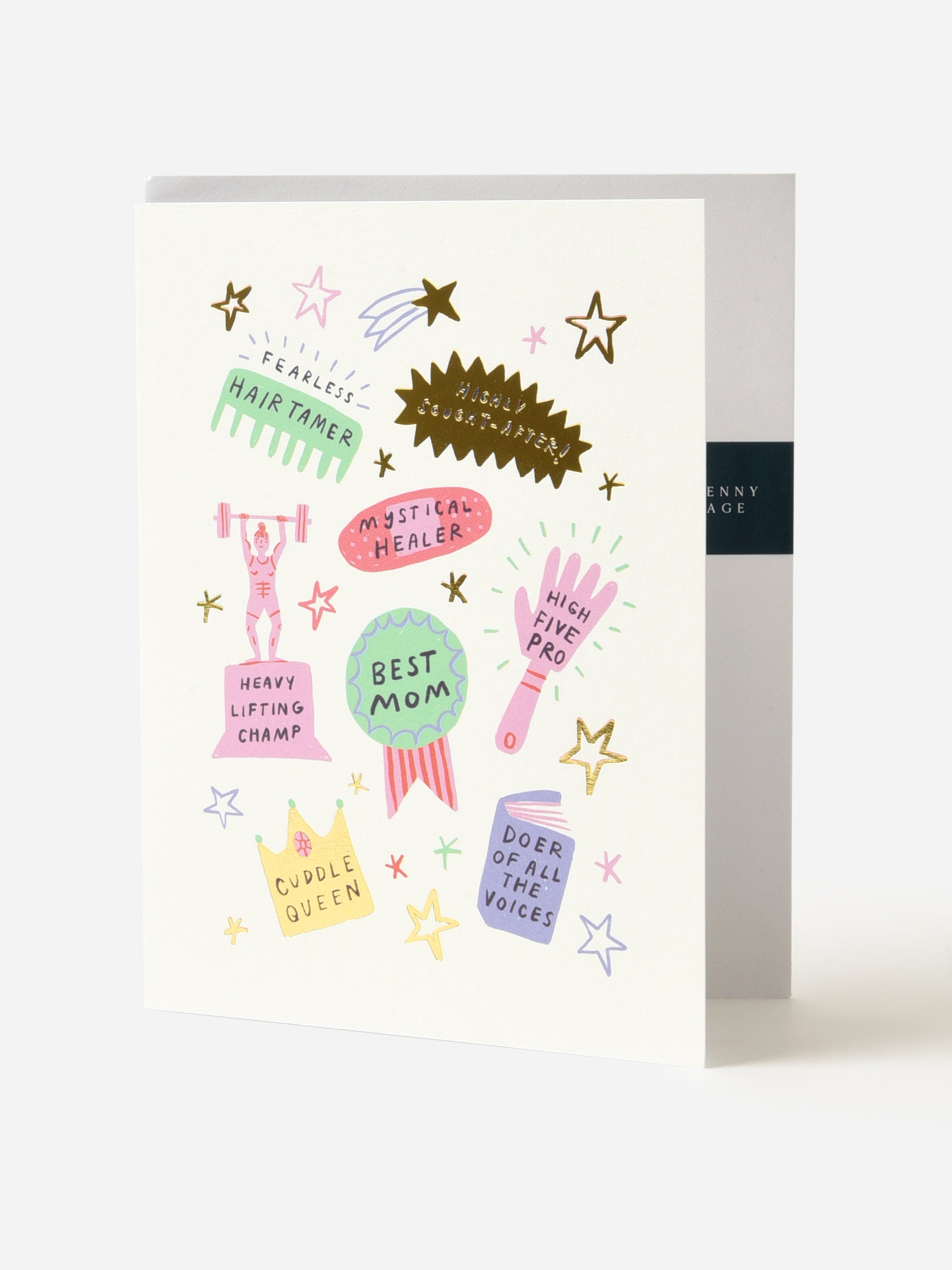 Half Penny Postage Mothers Day Card - Saint Bernard
