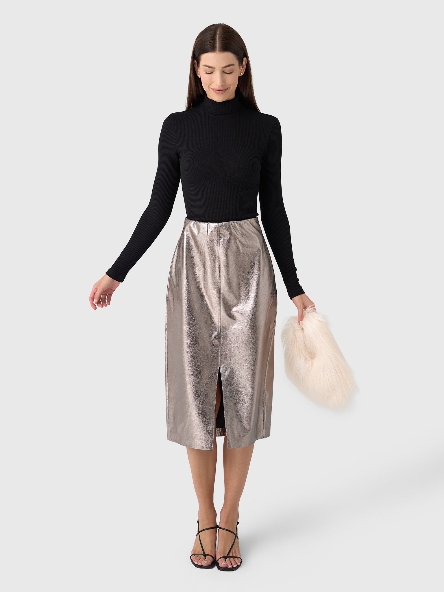 Brochu Walker Women's The Esme Metallic Skirt – Saint Bernard