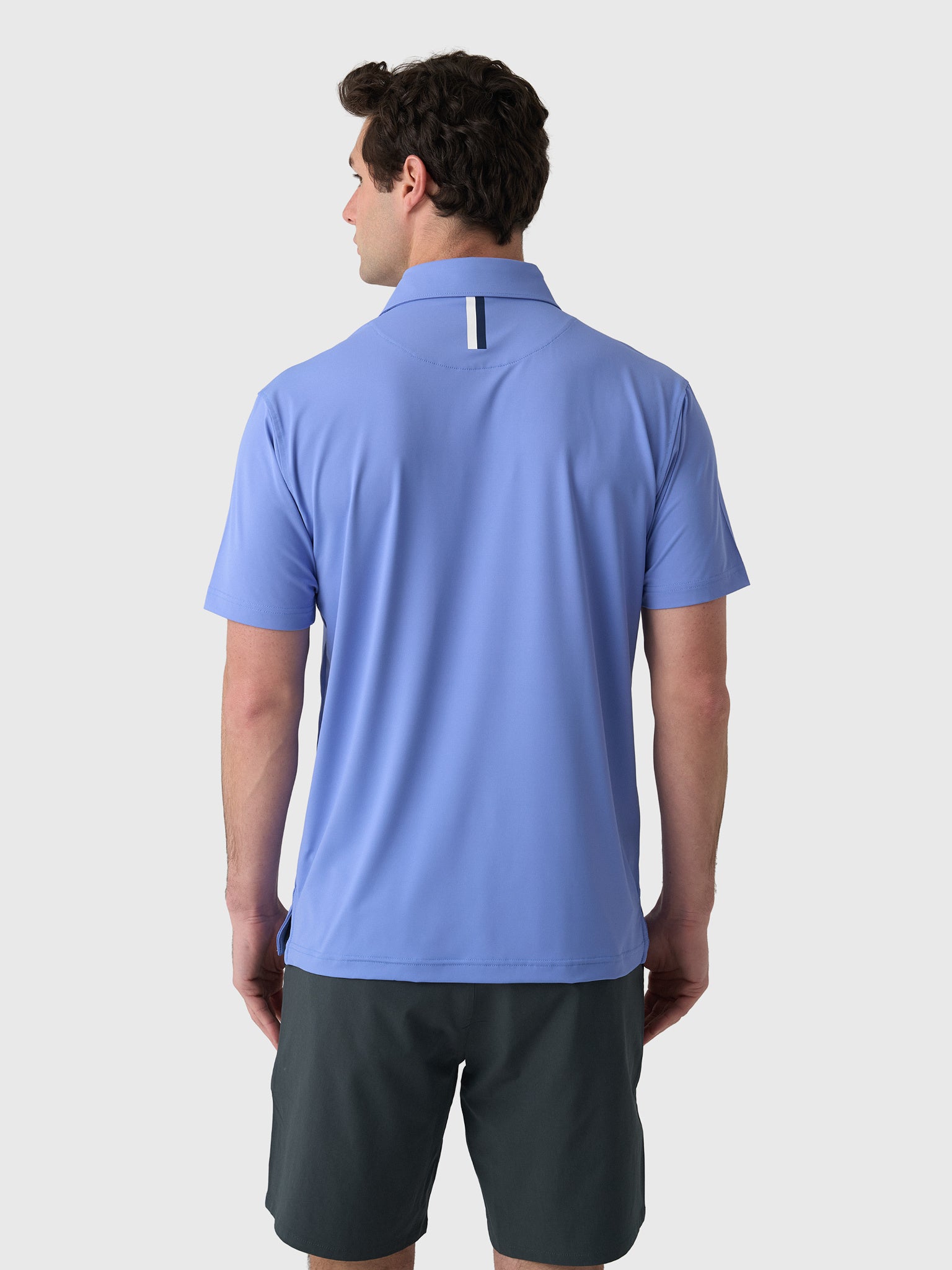 Rhoback Men's Solid Performance Polo - Saint Bernard