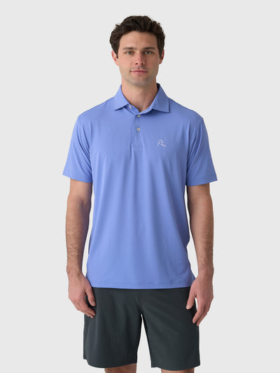 Rhoback Men's Solid Performance Polo - Saint Bernard
