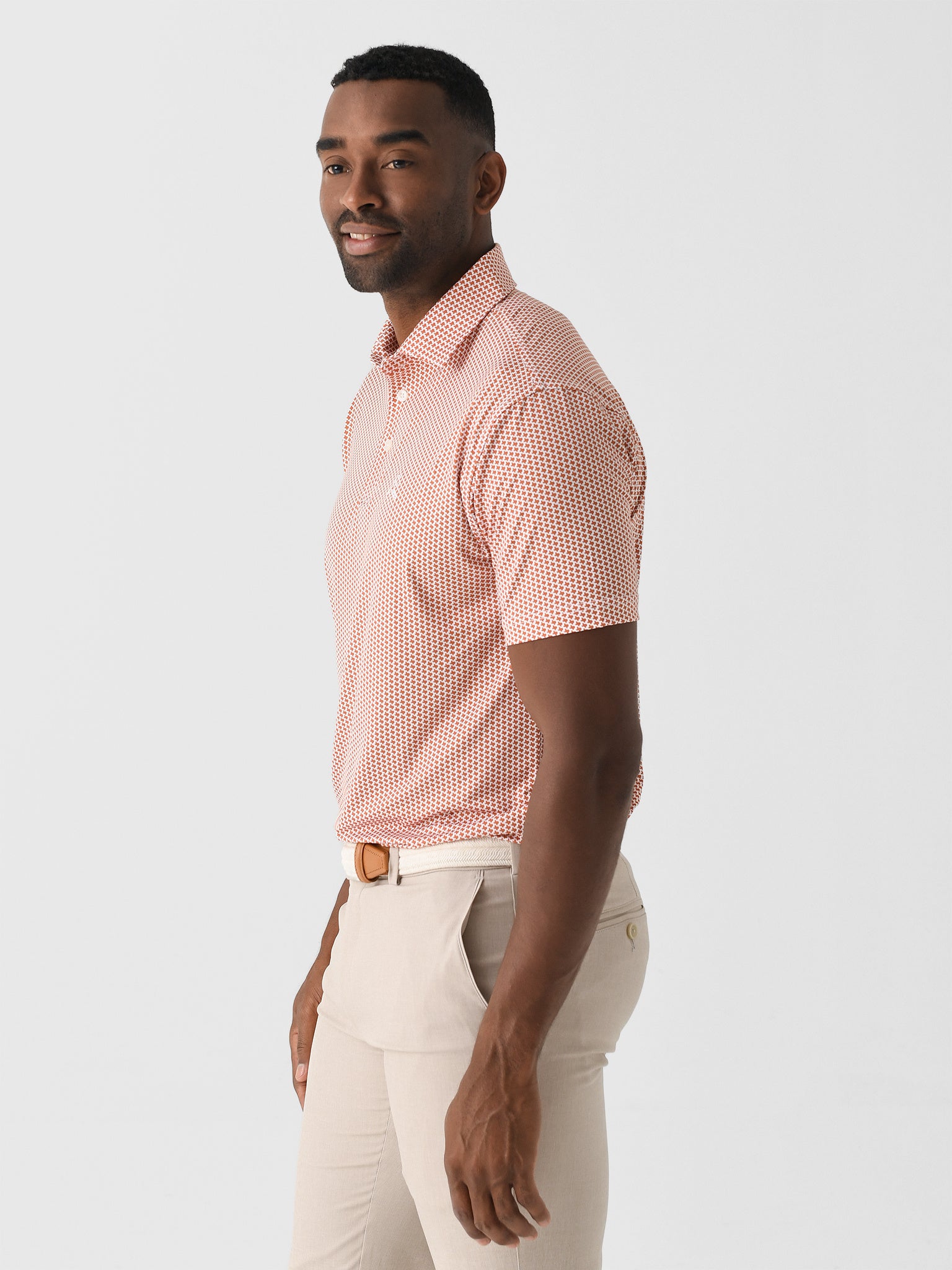 Rhoback Men's The Don't Mess Performance Polo – Saint Bernard