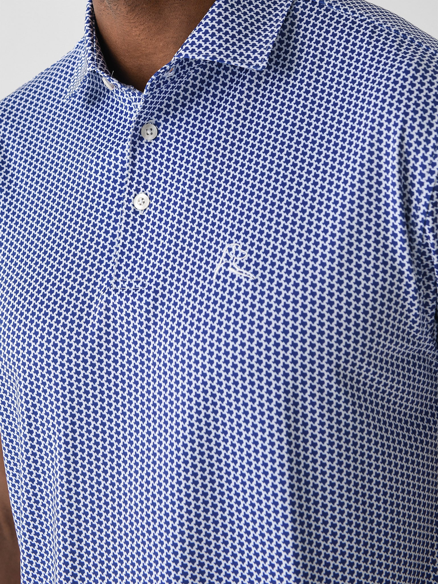 Rhoback Men's The Don't Mess Performance Polo – Saint Bernard