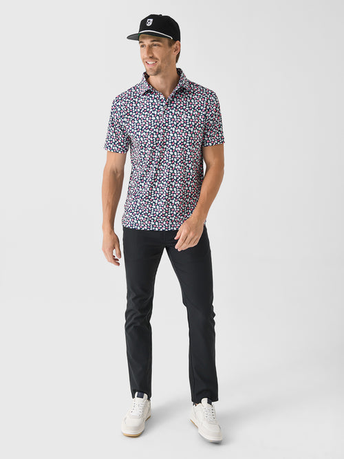Rhoback Men's The Spring Azalea Polo