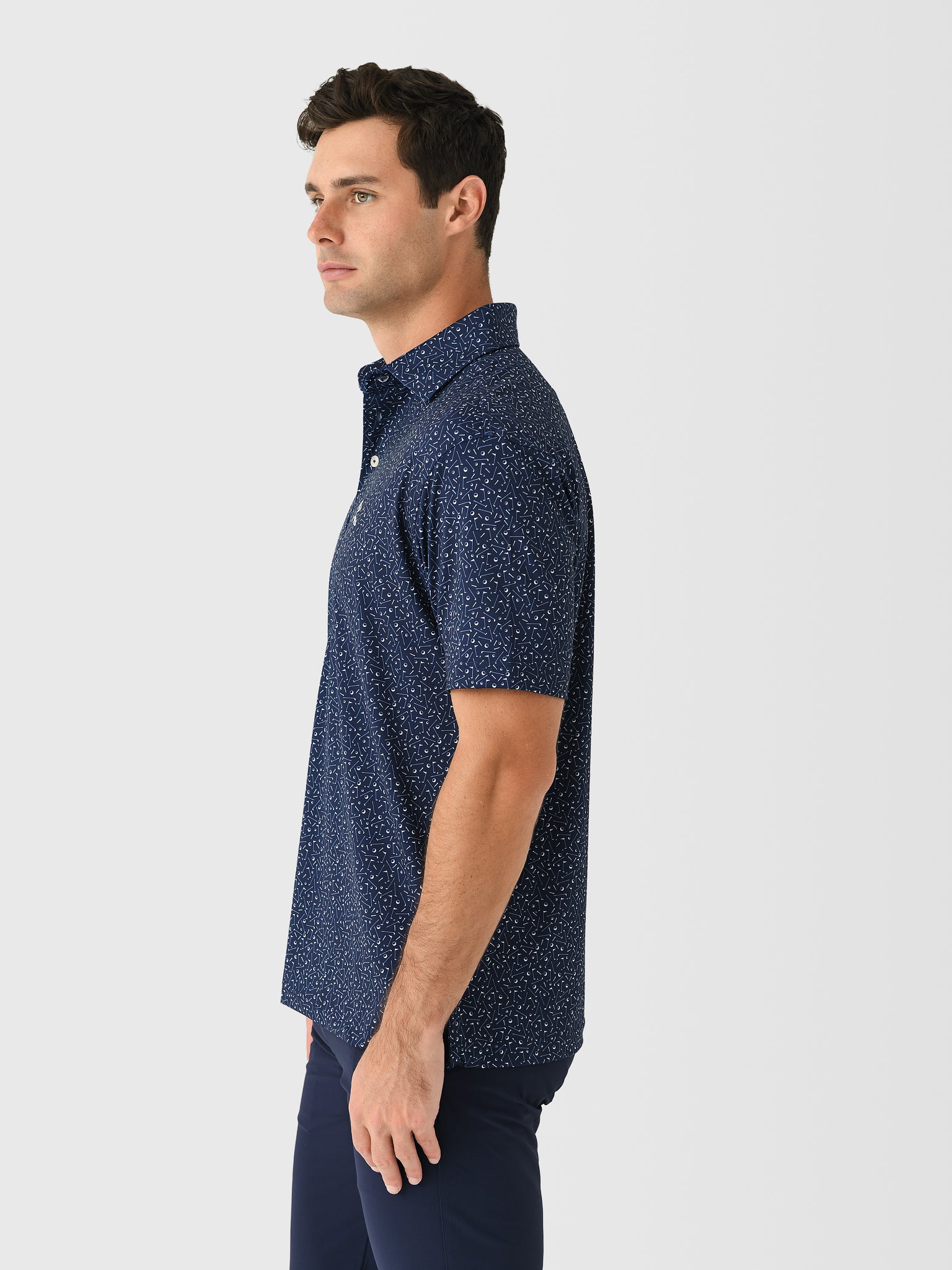 Rhoback Men's The Mulligan Polo | $98.00 | Saint Bernard