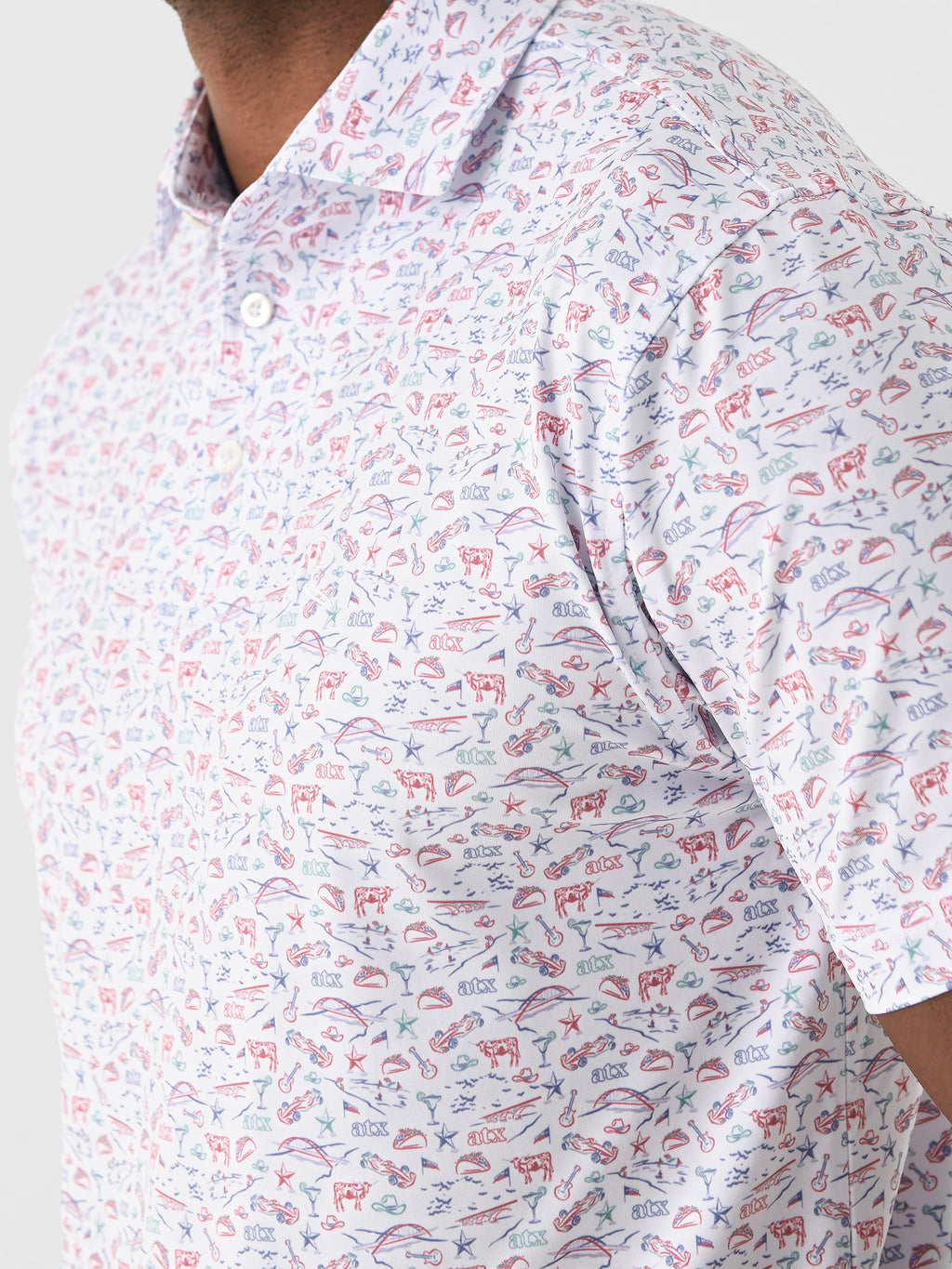 Rhoback Men's The ATX Polo Saint Bernard