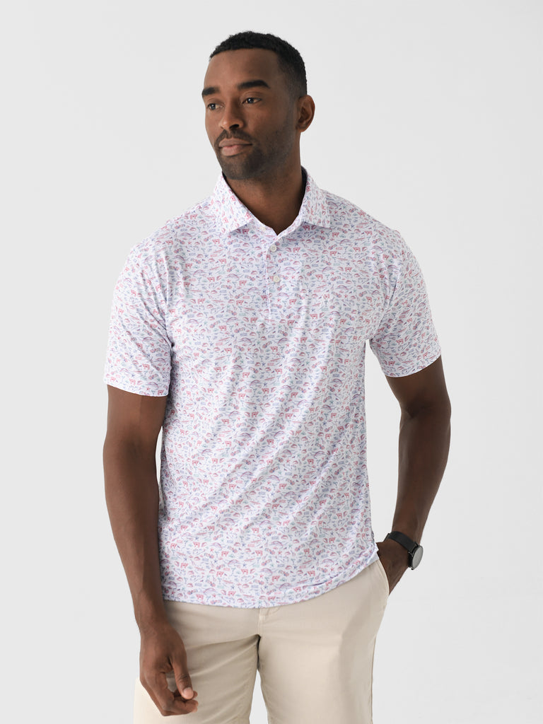 Rhoback Men's The ATX Polo Saint Bernard