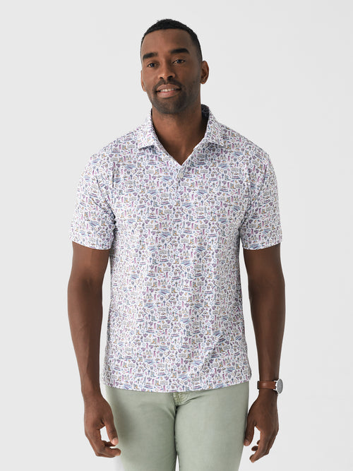 Rhoback Men's The Alamo City Polo