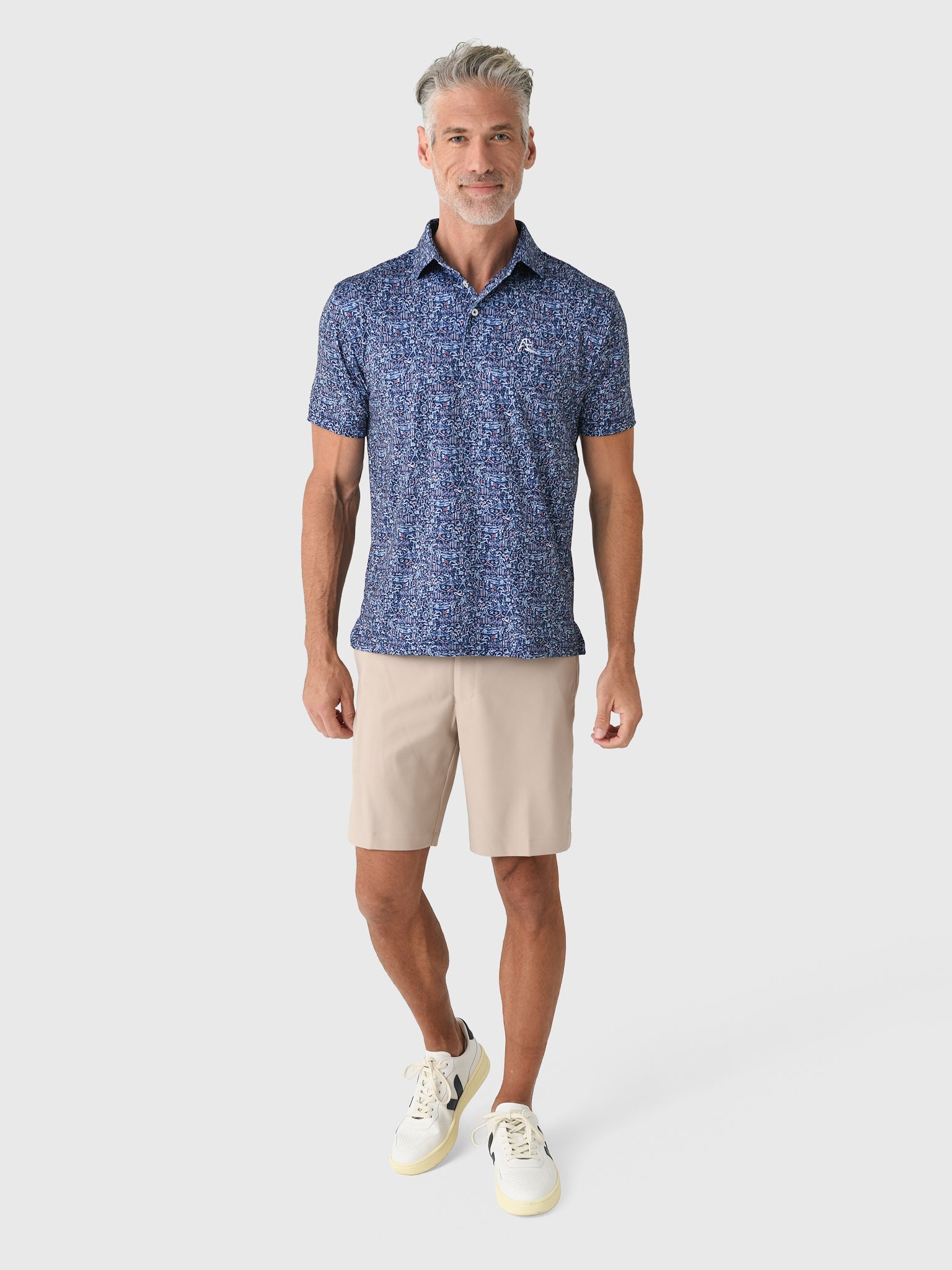Rhoback Men's The DFW Polo – Saint Bernard