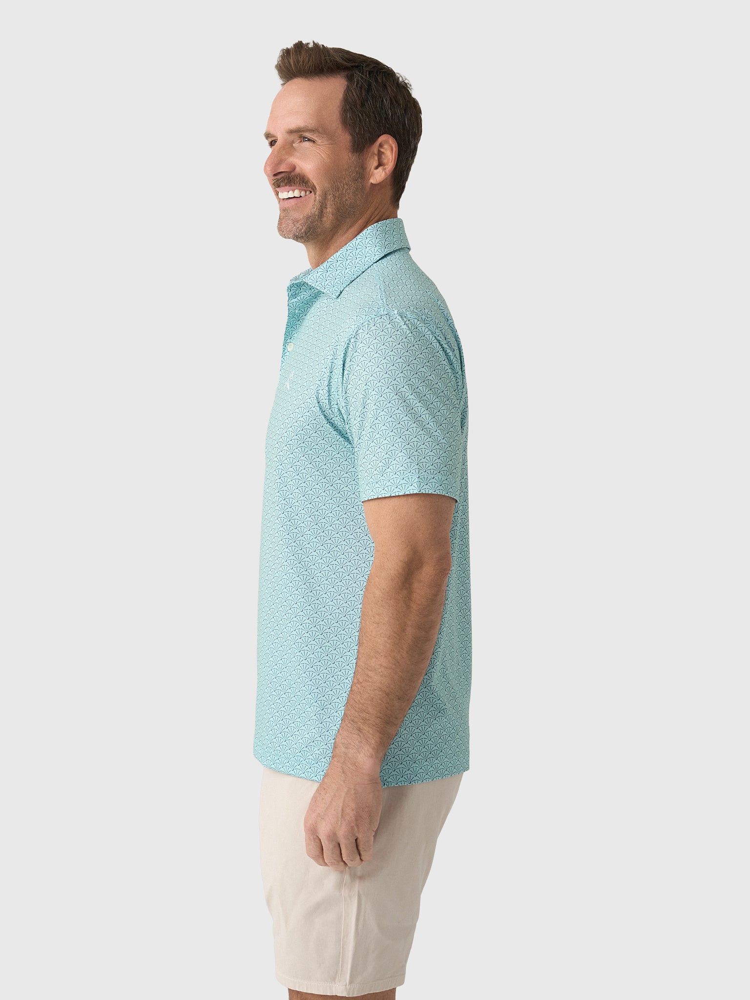 Rhoback Men's The Back Tees Performance Polo - Saint Bernard