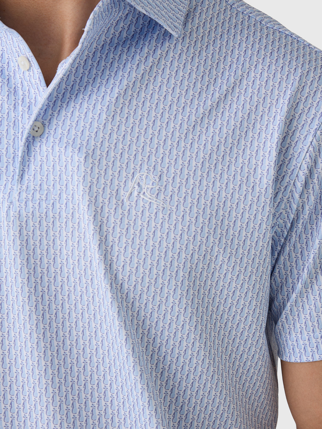 Rhoback Men's The Sticks 2.0 Polo - Saint Bernard