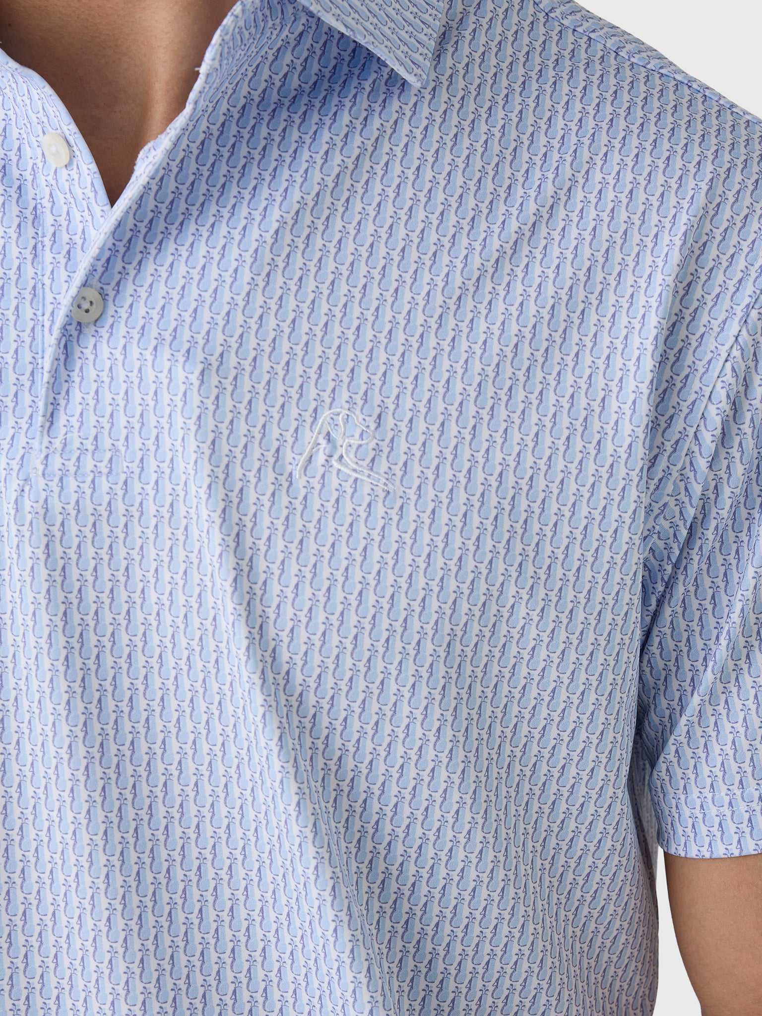 Rhoback Men's The Sticks 2.0 Polo - Saint Bernard