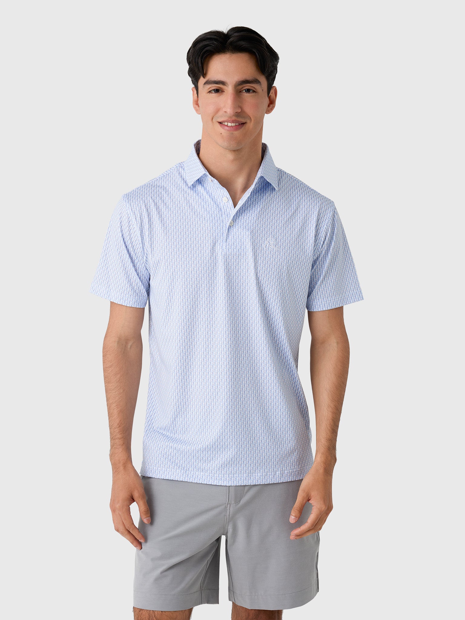 Rhoback Men's The Sticks 2.0 Polo - Saint Bernard