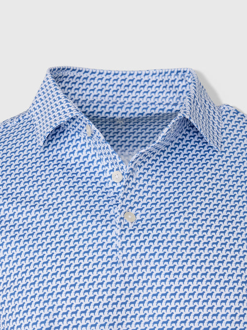 Rhoback Men's The Tail Wagger Performance Polo