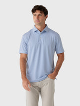 Rhoback Men's The Tail Wagger Performance Polo - Saint Bernard