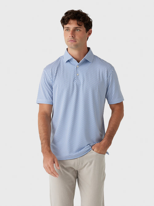 Rhoback Men's The Tail Wagger Performance Polo