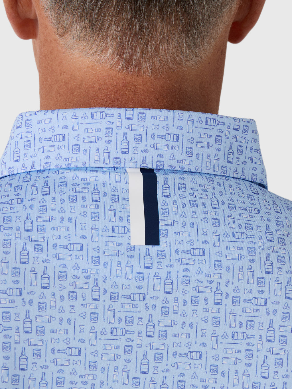 Rhoback Men's The Old Fashioned 2.0 Performance Polo