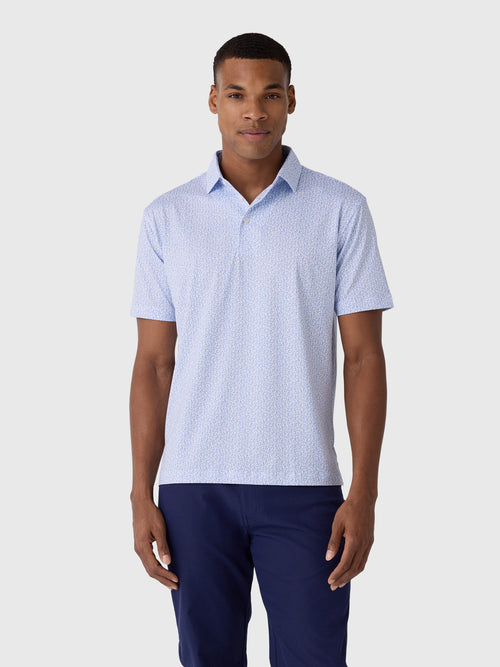 Rhoback Men's The Extra Dirty Performance Polo - Saint Bernard