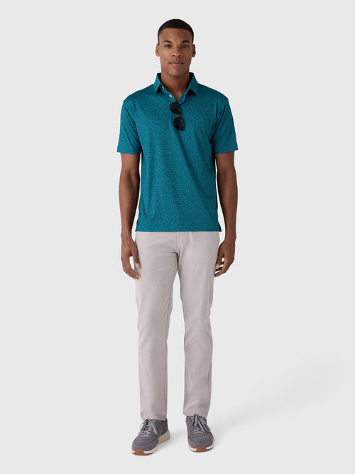 Rhoback Men's The Fall Fairway Performance Polo - Saint Bernard
