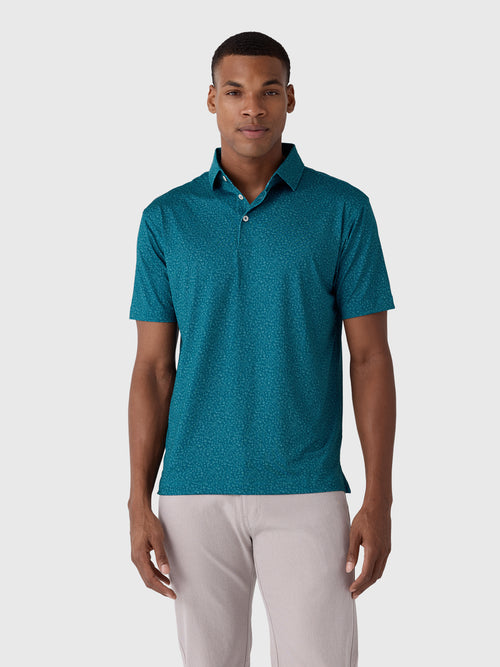 Rhoback Men's The Fall Fairway Performance Polo - Saint Bernard