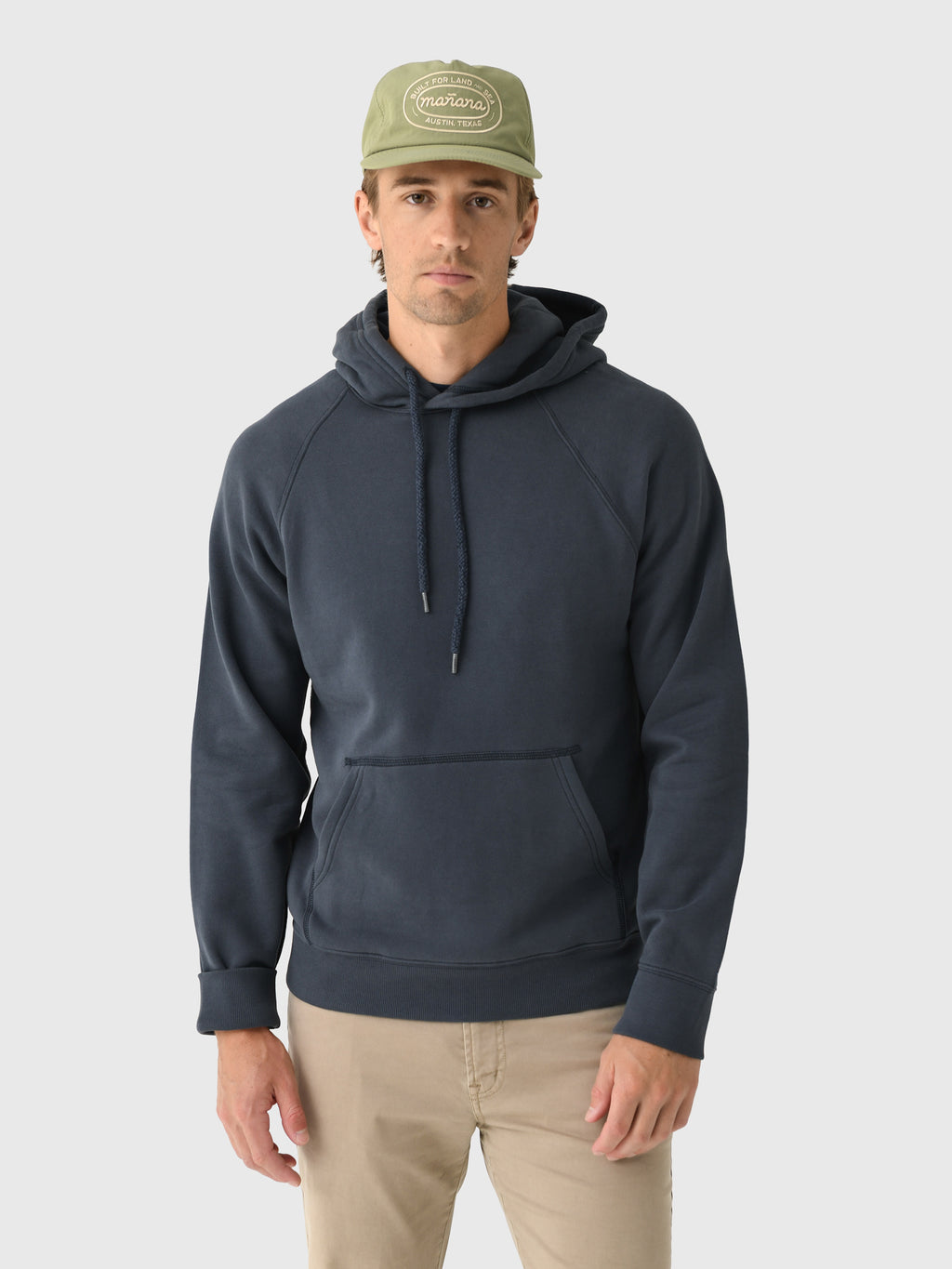 Faherty Brand Men's High Standard Fleece Hoodie - Saint Bernard
