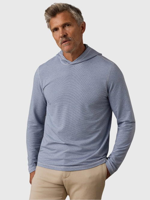 Faherty Brand Men's Movement Popover Hoodie - Saint Bernard