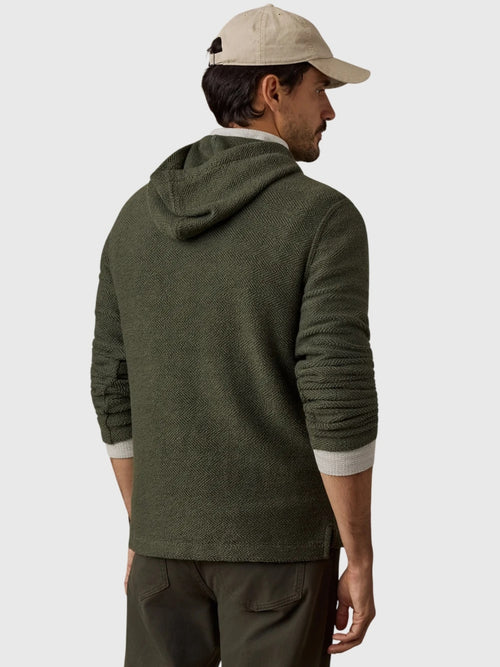 Faherty Brand Men's Whitewater Hoodie - Saint Bernard
