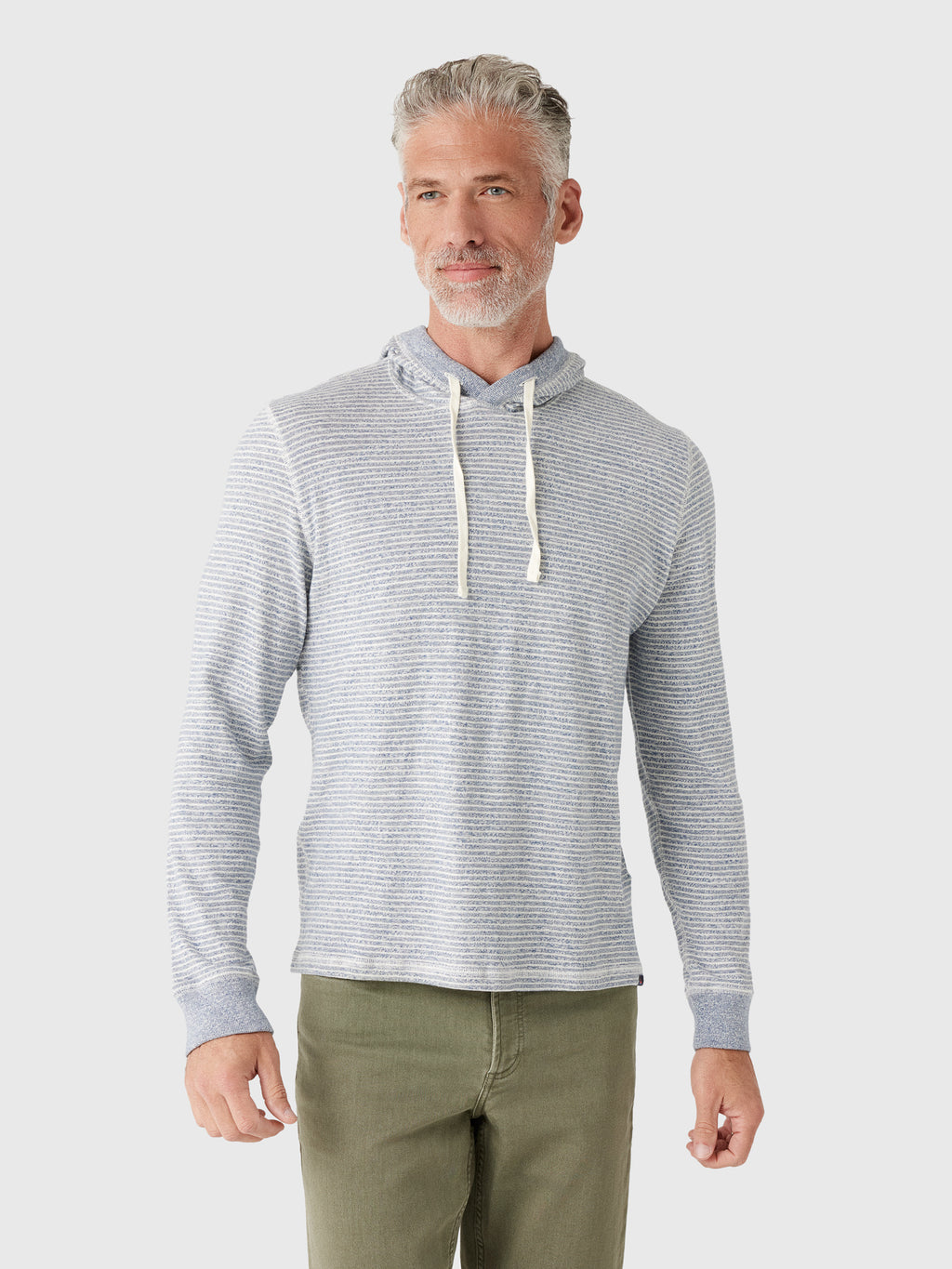 Faherty Brand Men's Sunwashed Midweight Organic Hoodie - Saint Bernard
