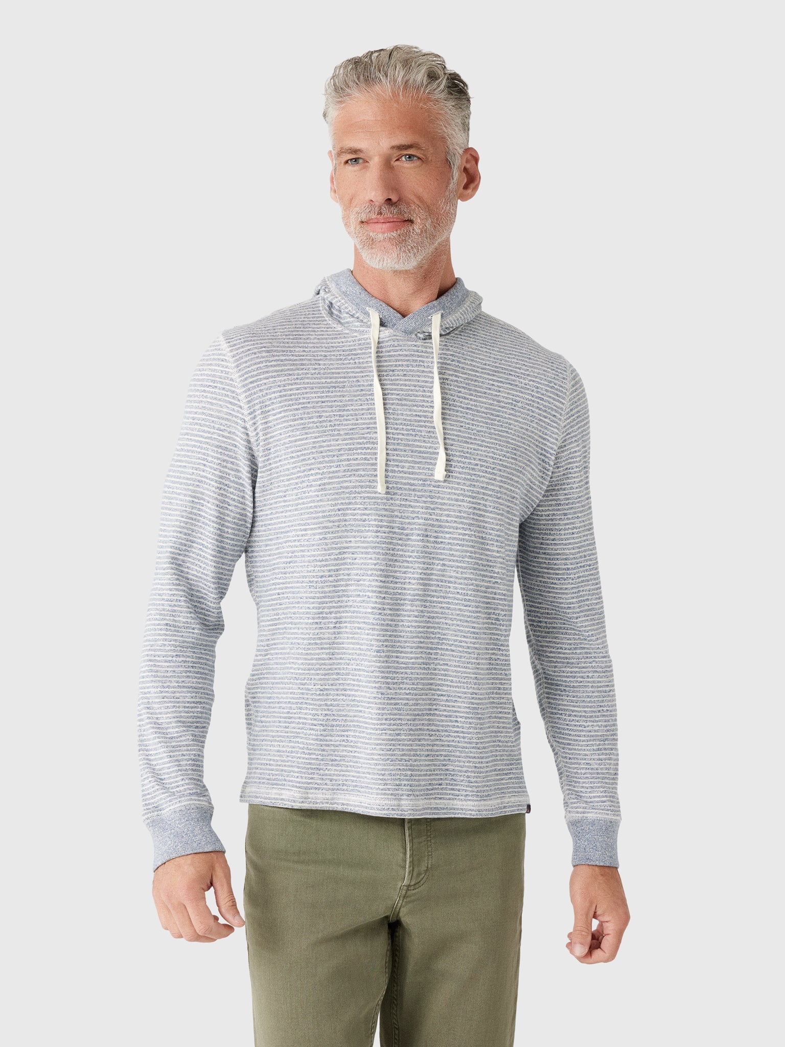 Faherty Brand Men's Sunwashed Midweight Organic Hoodie - Saint Bernard