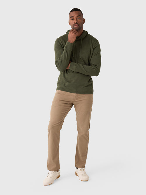 Faherty Brand Men's Sunwashed Midweight Organic Hoodie - Saint Bernard