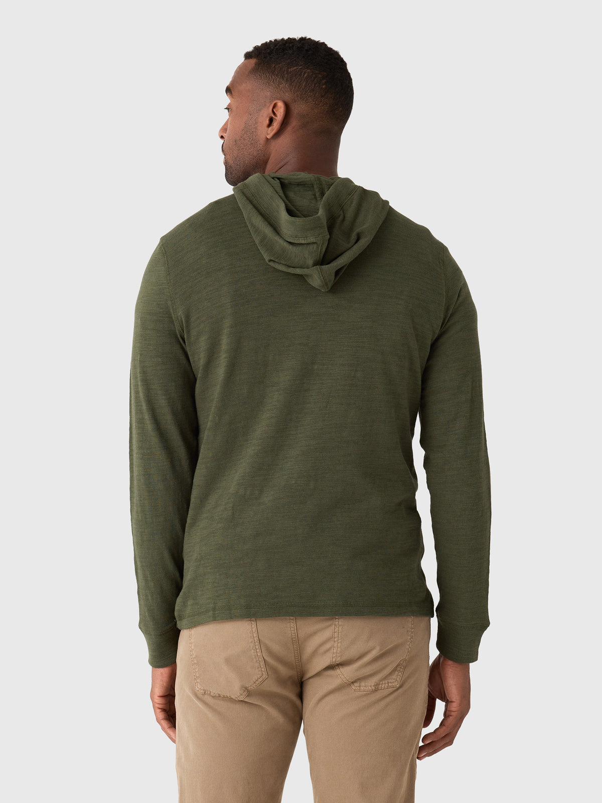 Faherty Brand Men's Sunwashed Midweight Organic Hoodie - Saint Bernard