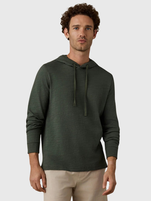 Faherty Brand Men's Sunwashed Midweight Organic Hoodie - Saint Bernard
