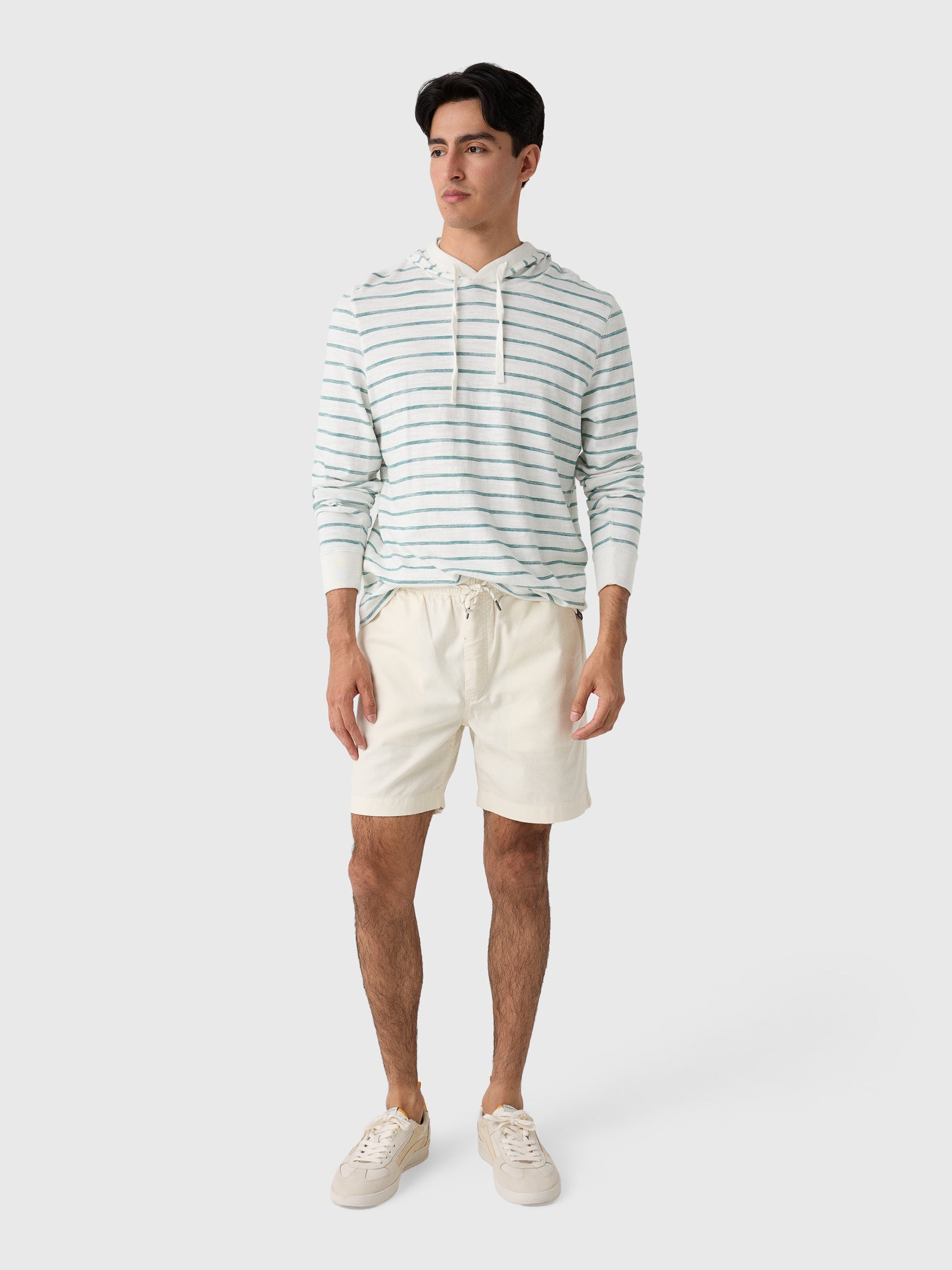 Faherty Brand Men's Sunwashed Midweight Organic Hoodie - Saint Bernard