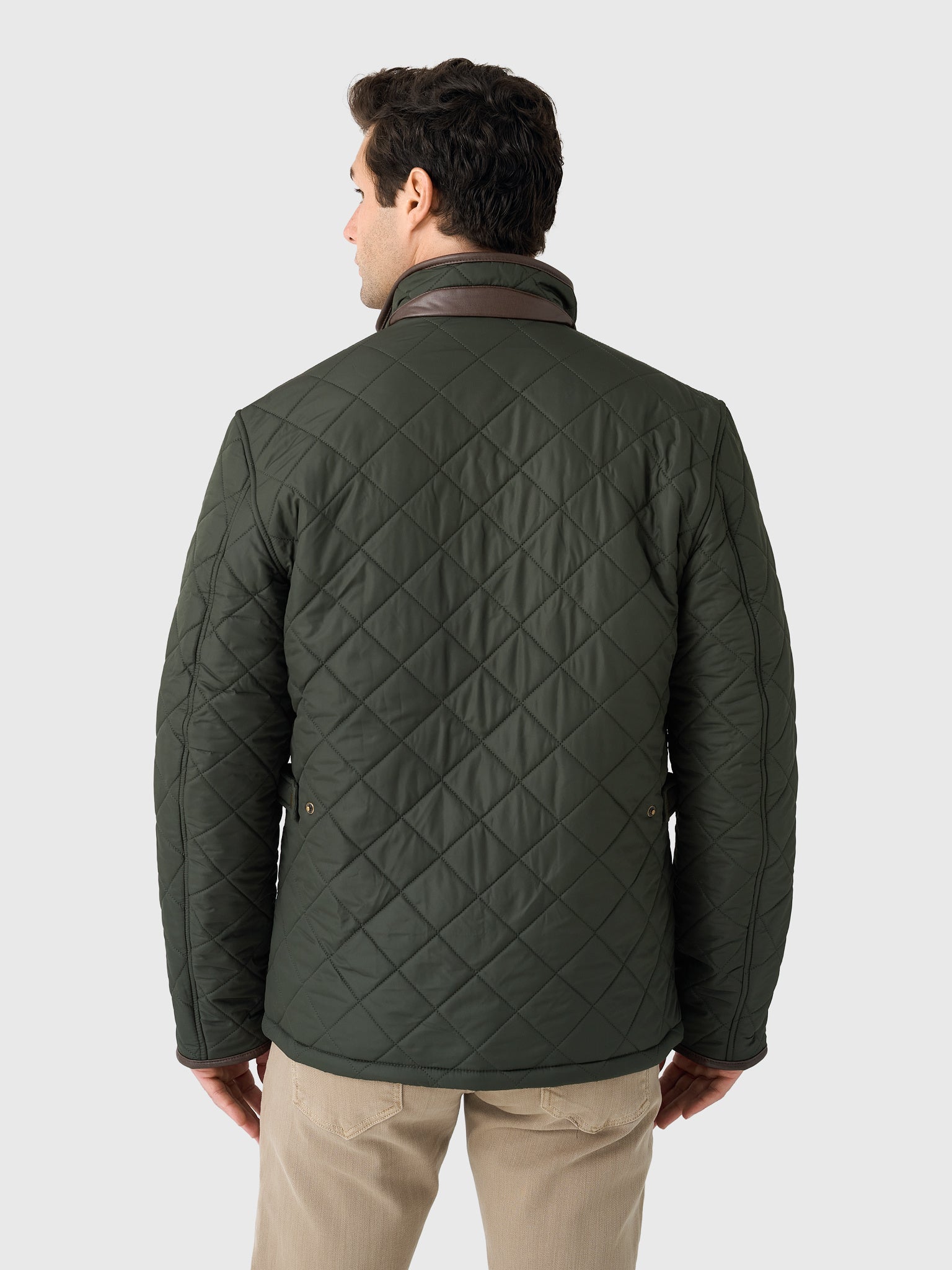 【新品未使用】バウアー/BARBOUR QUILTED JACKET サイズM Barbour Men's Powell Quilted Jacket | $300.00 | Saint Bernard