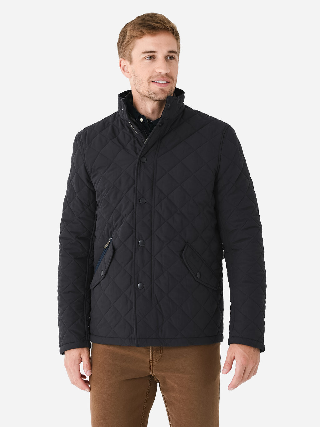 Barbour Men's Shoveler Quilted Jacket - Saint Bernard
