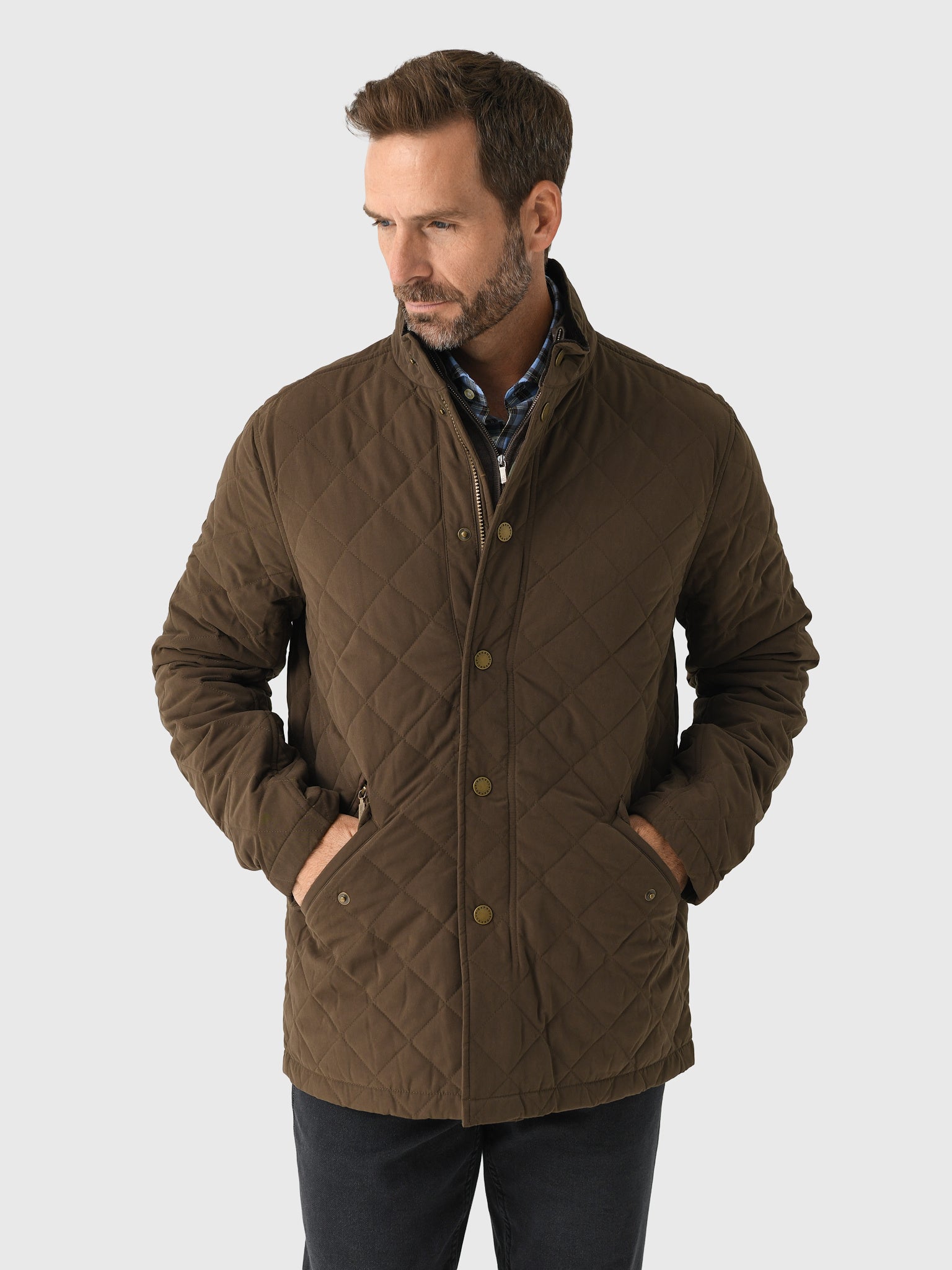 Barbour Men's Shoveler Quilted Jacket | $300.00 | Saint Bernard