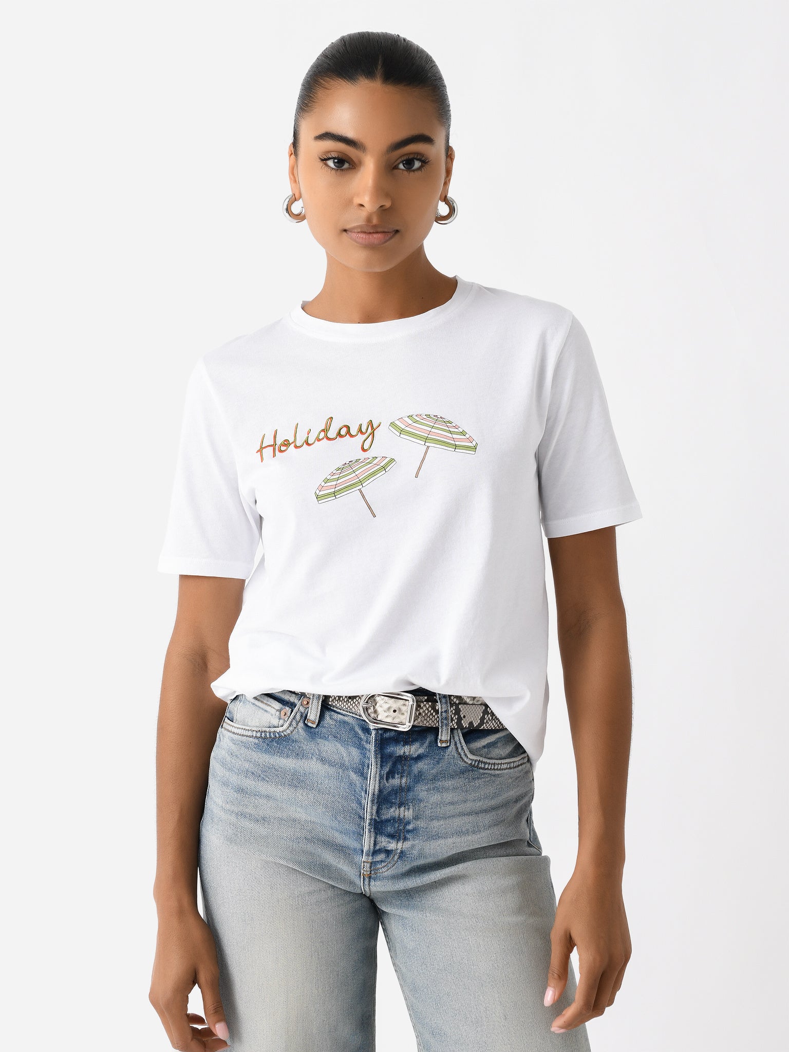 Kule Women's The Modern Holiday Tee - Saint Bernard