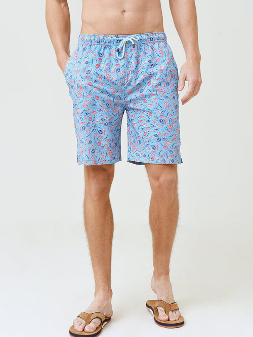 Peter Millar Seaside Men's Bottom Feeders Swim Trunk