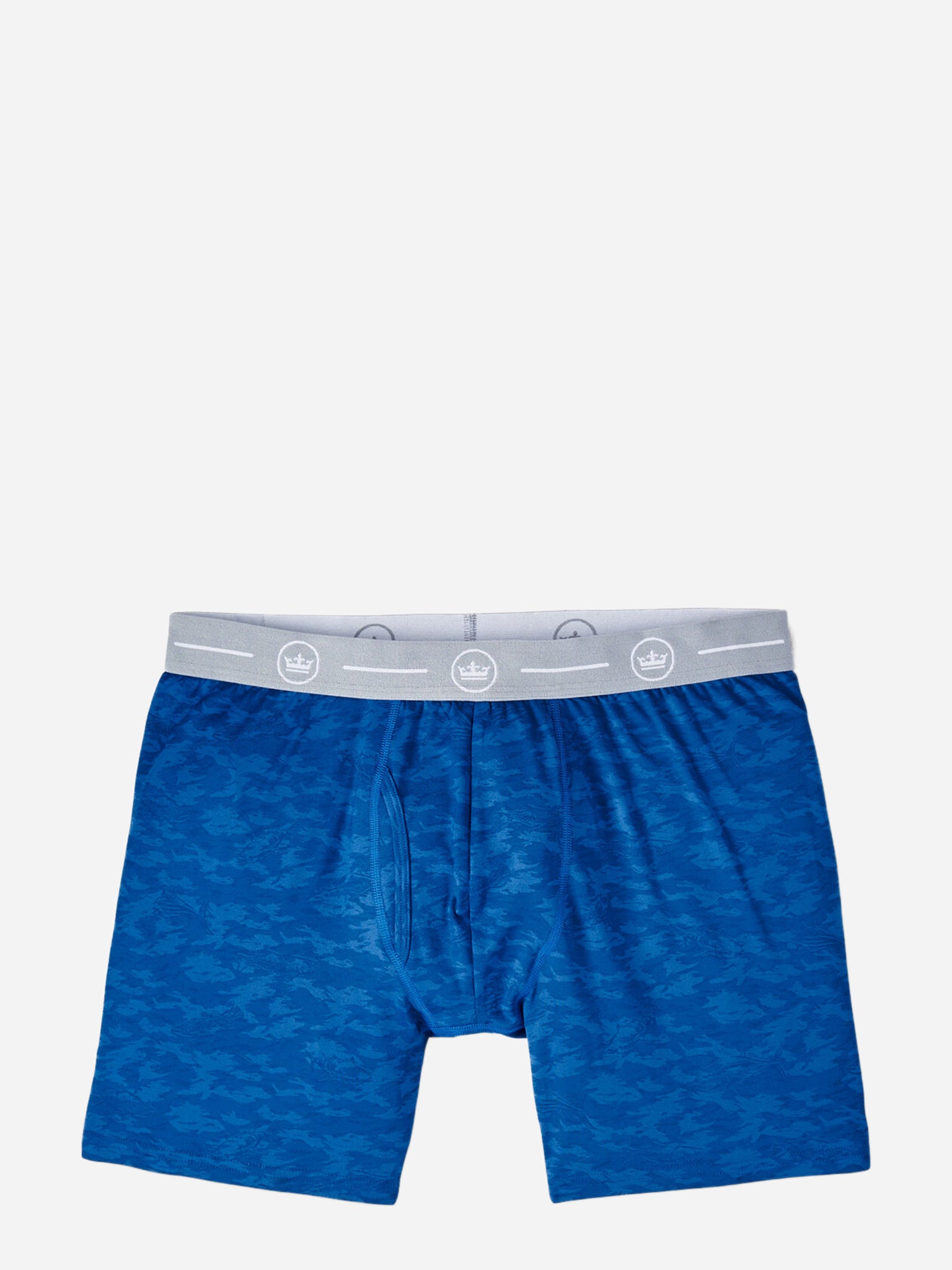 Peter Millar Crown Sport Men's Fish Camo Performance Boxer Brief - Saint Bernard