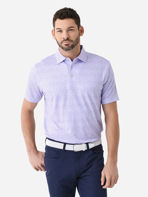 Peter Millar Crown Sport Men's Sterling Performance Jersey Polo