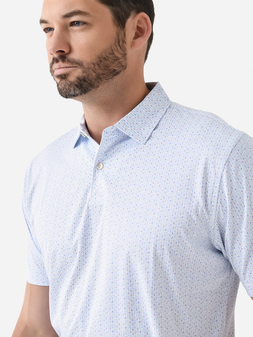 Peter Millar Crown Sport Men's Featherweight If You Like Piña Coladas Polo