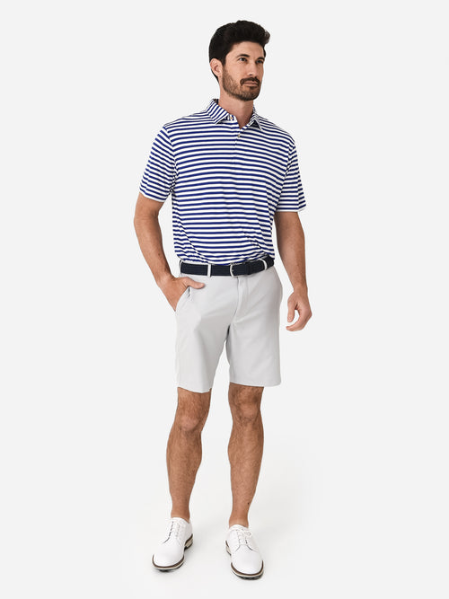 Peter Millar Crown Sport Men's Featherweight Stripe Polo