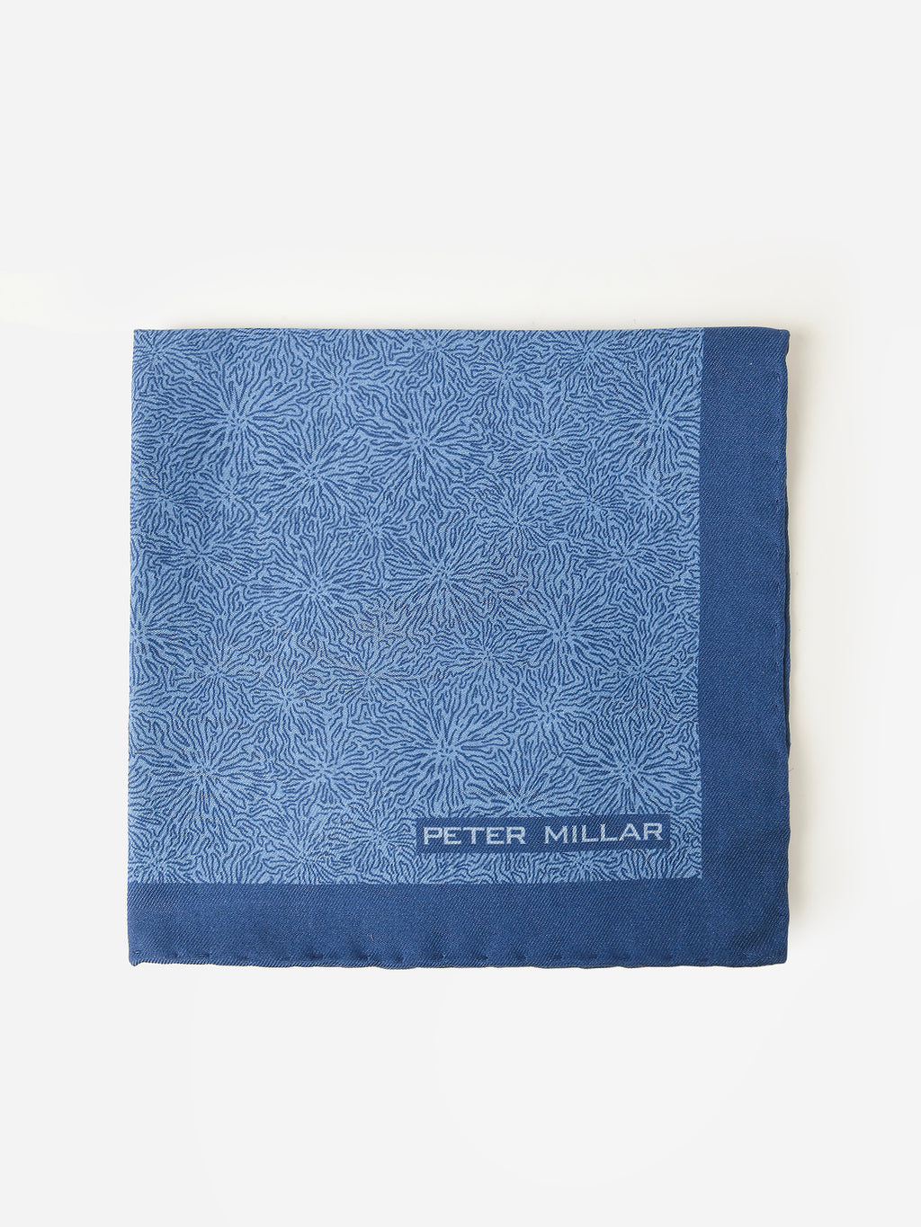 Peter Millar Crown Crafted Amosa Floral Pocket Square - Saint Bernard