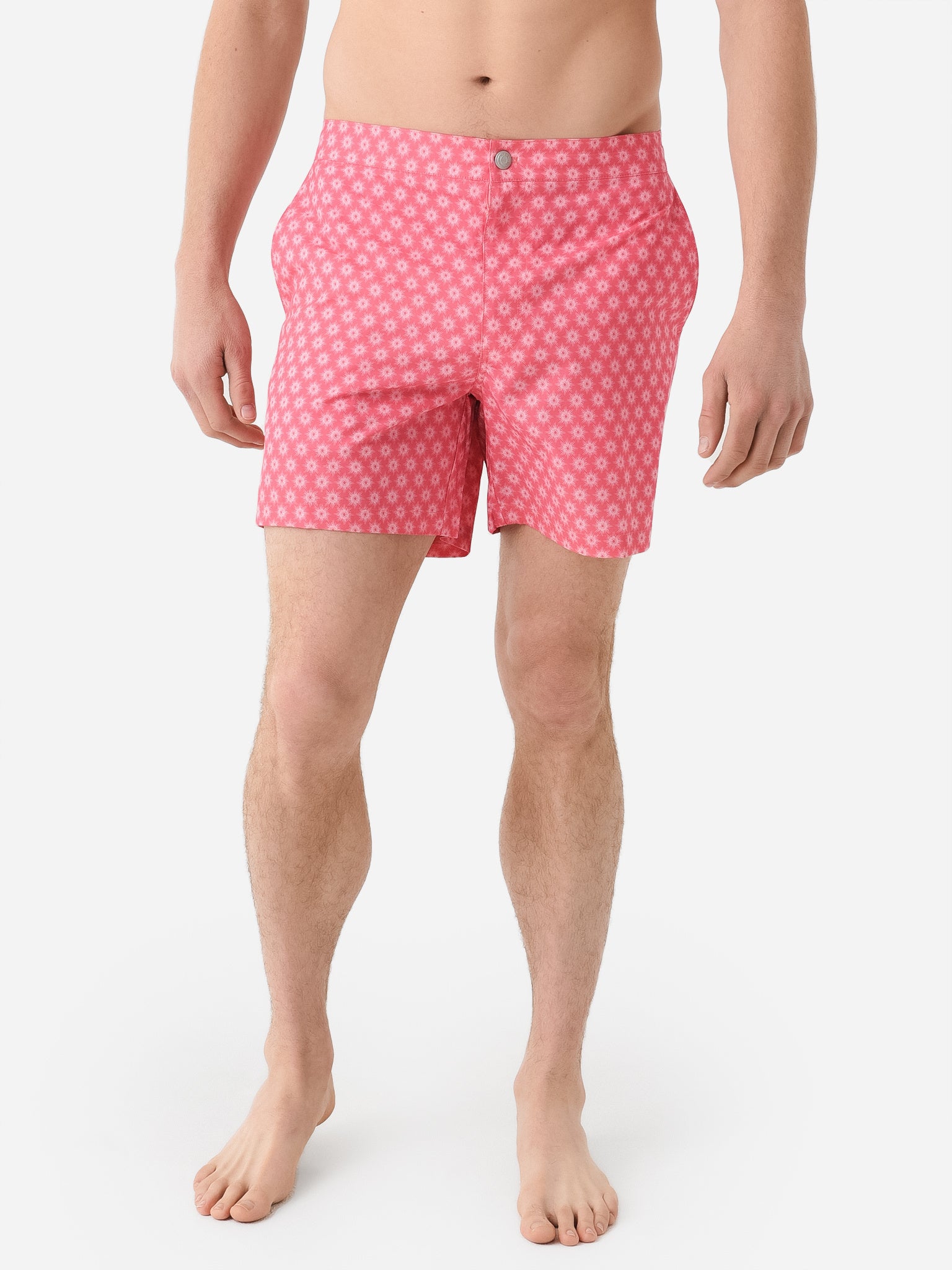 Peter Millar Crown Crafted Men's Fiji Sunburst Swim Trunk - Saint Bernard